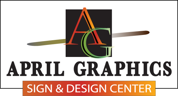 April Graphics logo, Minnesota signs