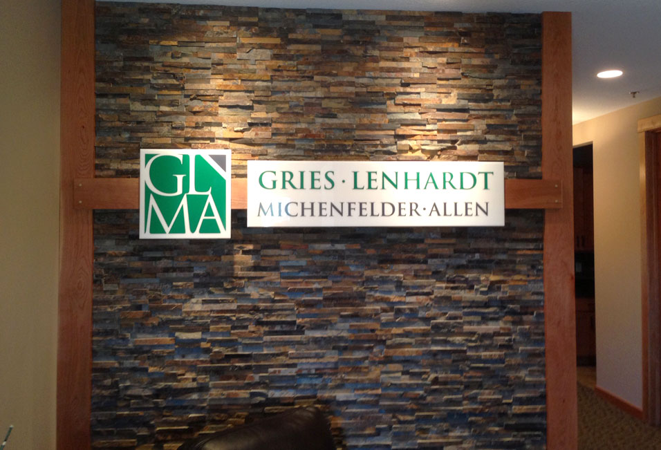 Gries Leinhardt office signage